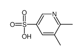 5,6-dimethylpyridine-3-sulfonic acid structure