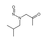 N-(2-methylpropyl)-N-(2-oxopropyl)nitrous amide结构式