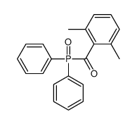 (2,6-dimethylphenyl)-diphenylphosphorylmethanone结构式