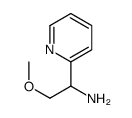 2-methoxy-1-pyridin-2-ylethanamine结构式
