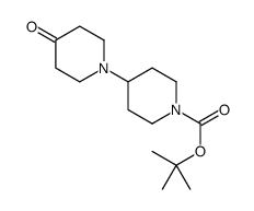 TERT-BUTYL 4-OXO-1,4'-BIPIPERIDINE-1'-CARBOXYLATE Structure
