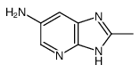 2-methyl-1H-imidazo[4,5-b]pyridin-6-amine结构式