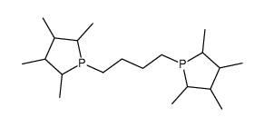 2,3,4,5-tetramethyl-1-[4-(2,3,4,5-tetramethylphospholan-1-yl)butyl]phospholane Structure