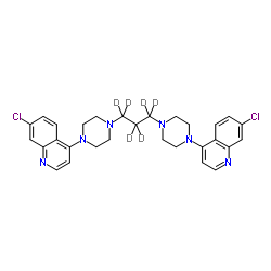 Piperaquine-d6 Structure