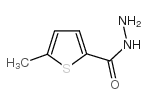 5-甲基-2-噻吩羧酸肼结构式