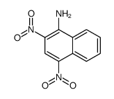 1-Naphthalenamine, 2,4-dinitro- Structure