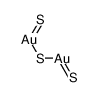 gold(iii) sulfide structure