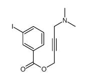 4-(dimethylamino)but-2-ynyl 3-iodobenzoate结构式