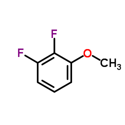 1,2-Difluoro-3-methoxybenzene Structure