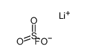 Lithium fluorosulfonate (anhydrous)结构式