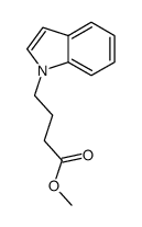 methyl 4-indol-1-ylbutanoate结构式