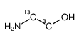 乙醇胺-13C2结构式