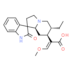 Isorhynchophyllic acid Structure