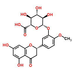 Hesperetin 3'-O-β-D-Glucuronide Structure