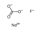 neodymium carbonate fluoride Structure
