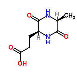 环(-丙氨酸-谷氨酸)结构式