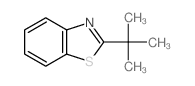2-叔丁基-1,3-苯并噻唑结构式