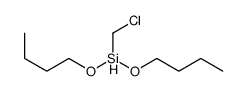 dibutoxy(chloromethyl)silane Structure