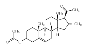 16alpha-methylpregnenolone acetate structure