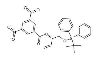 (R)-1-((tert-butyldiphenylsilyl)oxy)but-3-en-2-yl 3,5-dinitrobenzoate结构式