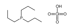 perchloric acid,tripropylphosphane Structure