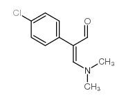 2-(4-Chlorophenyl)-3-(dimethylamino)acrolein Structure