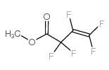 五氟-3-丁烯酸甲酯结构式