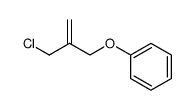 3-chloro-2-(phenoxymethyl)-1-propene Structure