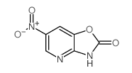 6-硝基噁唑并[4,5-b]吡啶-2(3h)-酮结构式