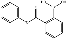 (2-(Phenoxycarbonyl)phenyl)boronic acid Structure