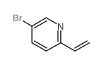 5-溴-2-乙烯基吡啶结构式