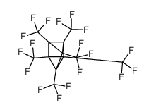 1,2,3,4,5,6-hexakis(trifluoromethyl)prismane结构式