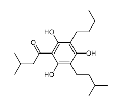 tetrahydrodeoxyhumulone Structure