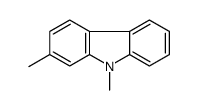 2,9-dimethylcarbazole结构式