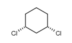 1α,3α-Dichlorocyclohexane结构式