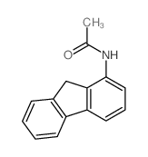Acetamide,N-9H-fluoren-1-yl- Structure