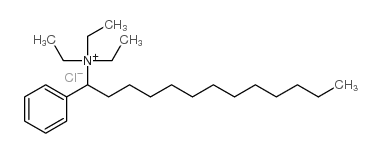 (dodecylbenzyl)triethylammonium chloride Structure