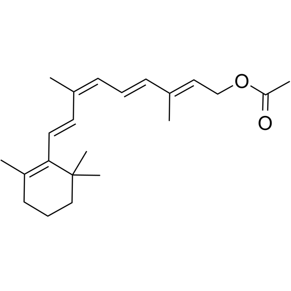 9-cis-Retinol acetate Structure