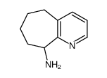 6,7,8,9-Tetrahydro-5H-cyclohepta[b]pyridin-9-ylamine结构式