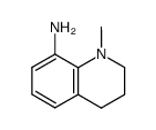 8-Quinolinamine,1,2,3,4-tetrahydro-1-methyl-(9CI) structure