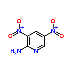 2-氨基-3,5-二硝基吡啶结构式