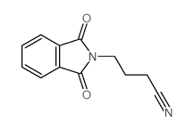 4-邻苯二甲酰亚氨基丁腈结构式