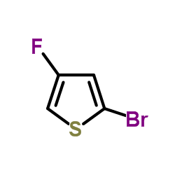 2-Bromo-4-fluorothiophene Structure