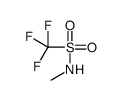 N-甲基三氟甲磺酰胺结构式