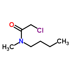 N-Butyl-2-chloro-N-methylacetamide Structure