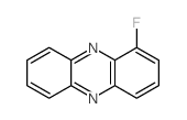 Phenazine, 1-fluoro- Structure