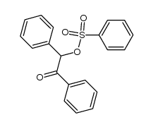 α-benzenesulfonyloxy-deoxybenzoin Structure