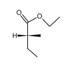 (2R)-2-甲基丁酸乙酯-d5结构式