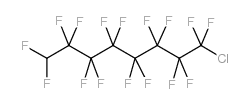 1-氯-1,1,2,2,3,3,4,4,5,5,6,6,7,7,8,8-十六氟辛烷结构式