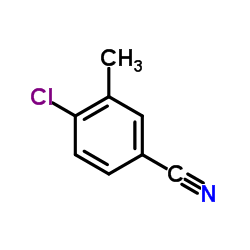 3-甲基-4-氯苯腈结构式